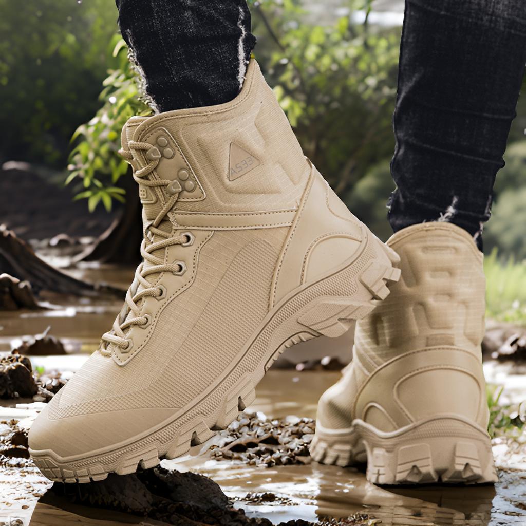Herren robuste Outdoor-Boots mit atmungsaktiver und rutschfester Sohle R&B