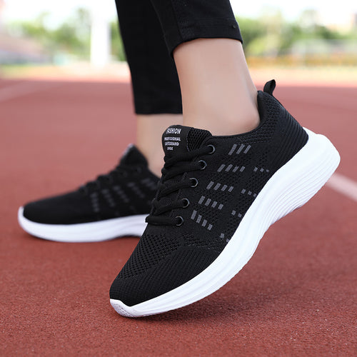 Damen Sportliche Mesh-Laufschuhe mit hervorragender Dämpfung R&B