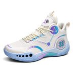 Damen Sportliche Basketball-Schuhe mit atmungsaktiver Oberflächenstruktur und innovativer Dämpfungstechnologie R&B