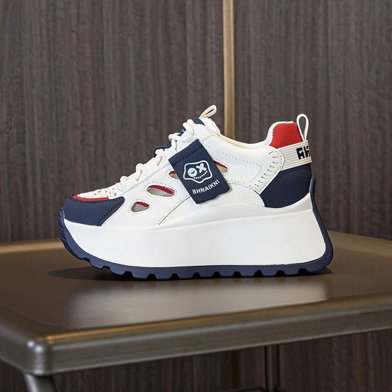 Damen Chunky Sneakers mit atmungsaktiver Mesh-Oberfläche und innovativer Dämpfung