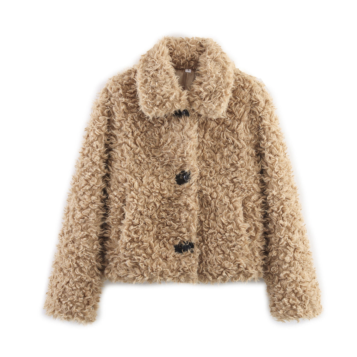 Damen kuschelige Teddyjacke R&B