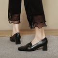 Damen elegante Sling-Pumps mit stilvollem Design und komfortablem Blockabsatz