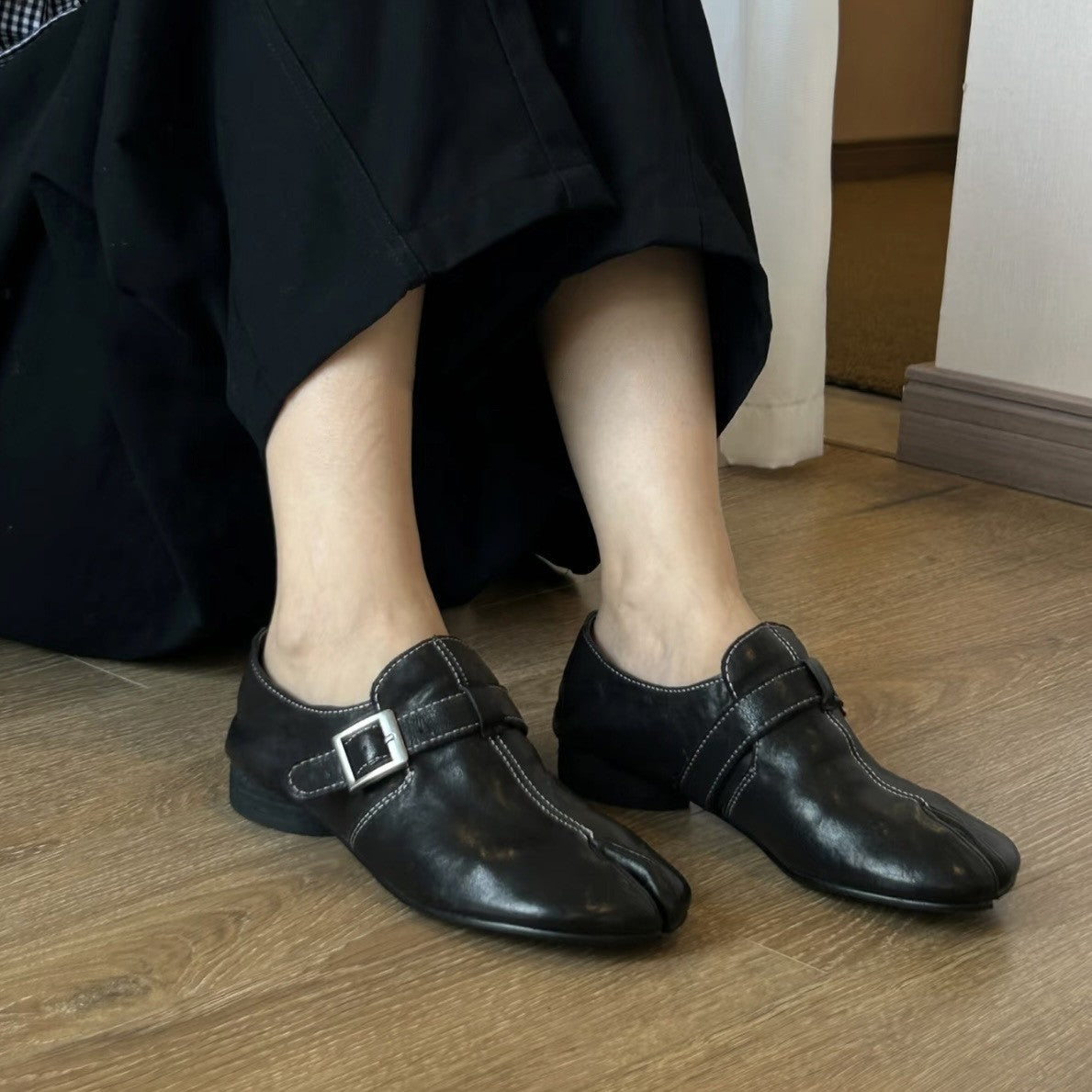 Damen Mokassins mit eleganten Schnallen und komfortabler Form R&B