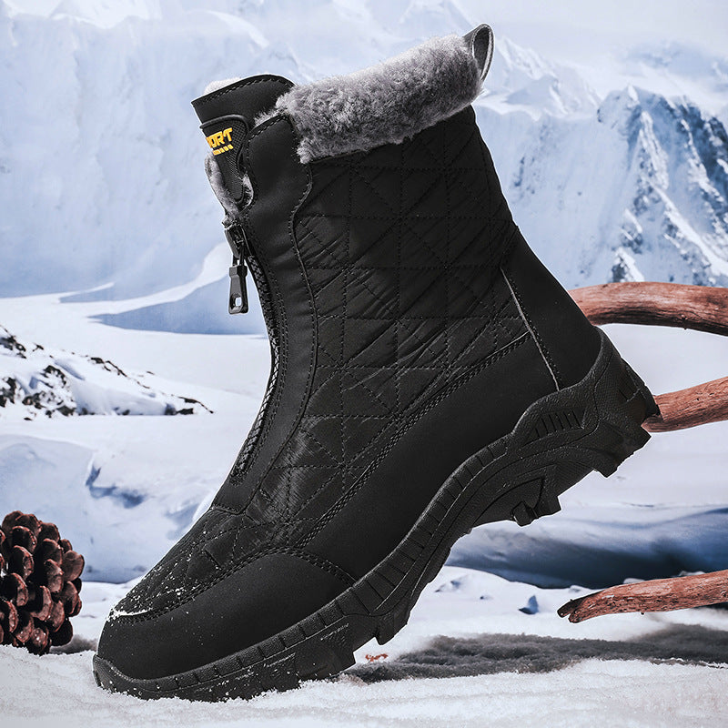 Damen Winterstiefel mit isolierender Innenausstattung und rutschfester Außensohle R&B