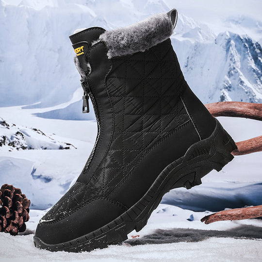 Damen Winterstiefel mit isolierender Innenausstattung und rutschfester Außensohle R&B