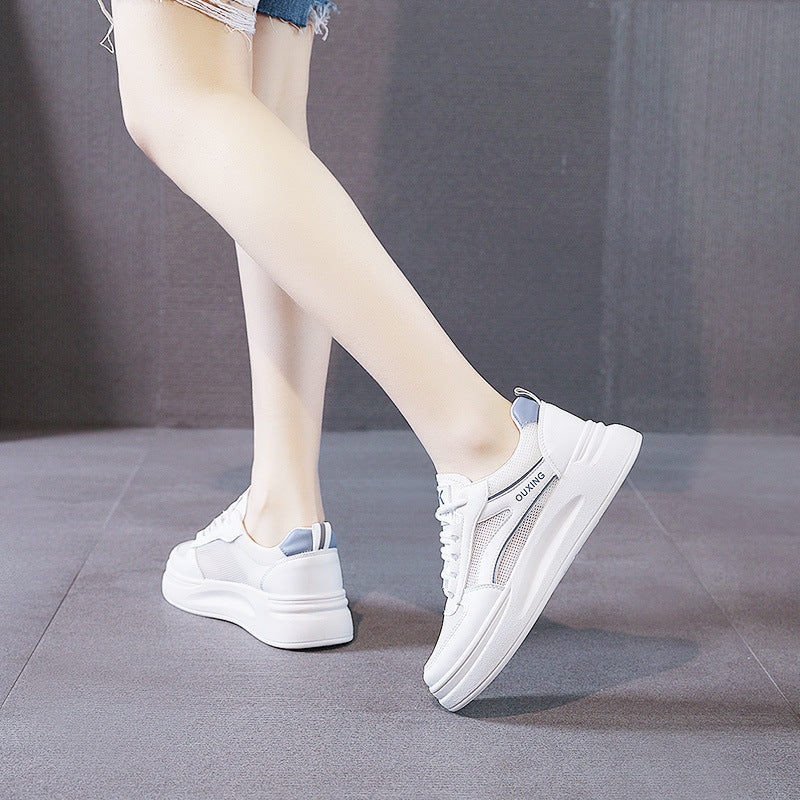 Damen modische Sneaker mit atmungsaktivem Obermaterial und dämpfender Sohle R&B