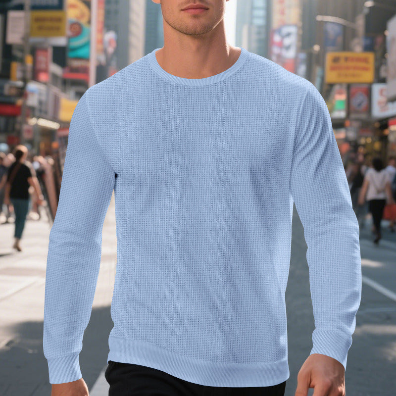 Herren hochwertiger Langarmpullover R&B