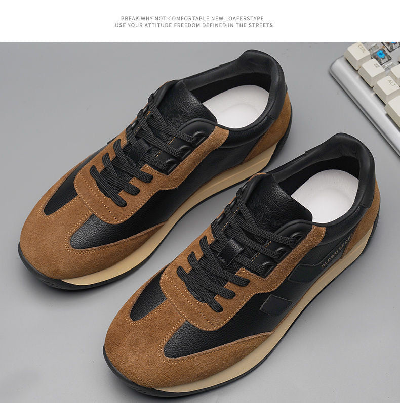 Damen Sportliche Sneakers mit strapazierfähigem Wildleder und atmungsaktiver Struktur R&B