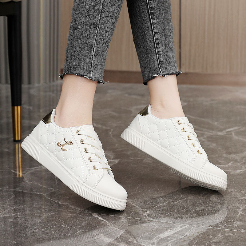 Damen Sneaker mit komfortablem Fleece-Futter und modischen Akzenten R&B