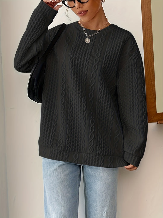Damen Grobstrickpullover R&B