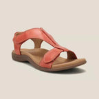 Damen Bequeme Sandalen mit verstellbaren Riemen und anatomischem Fußbett R&B