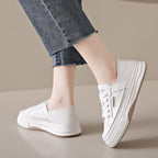 Damen Slip-On Sneakers mit komfortabler Plattform und atmungsaktiver Konstruktion R&B