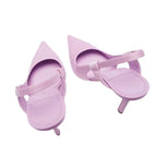 Damen Slingback-Pumps mit elegantem Spitzen-Design und modischem Riemensystem R&B