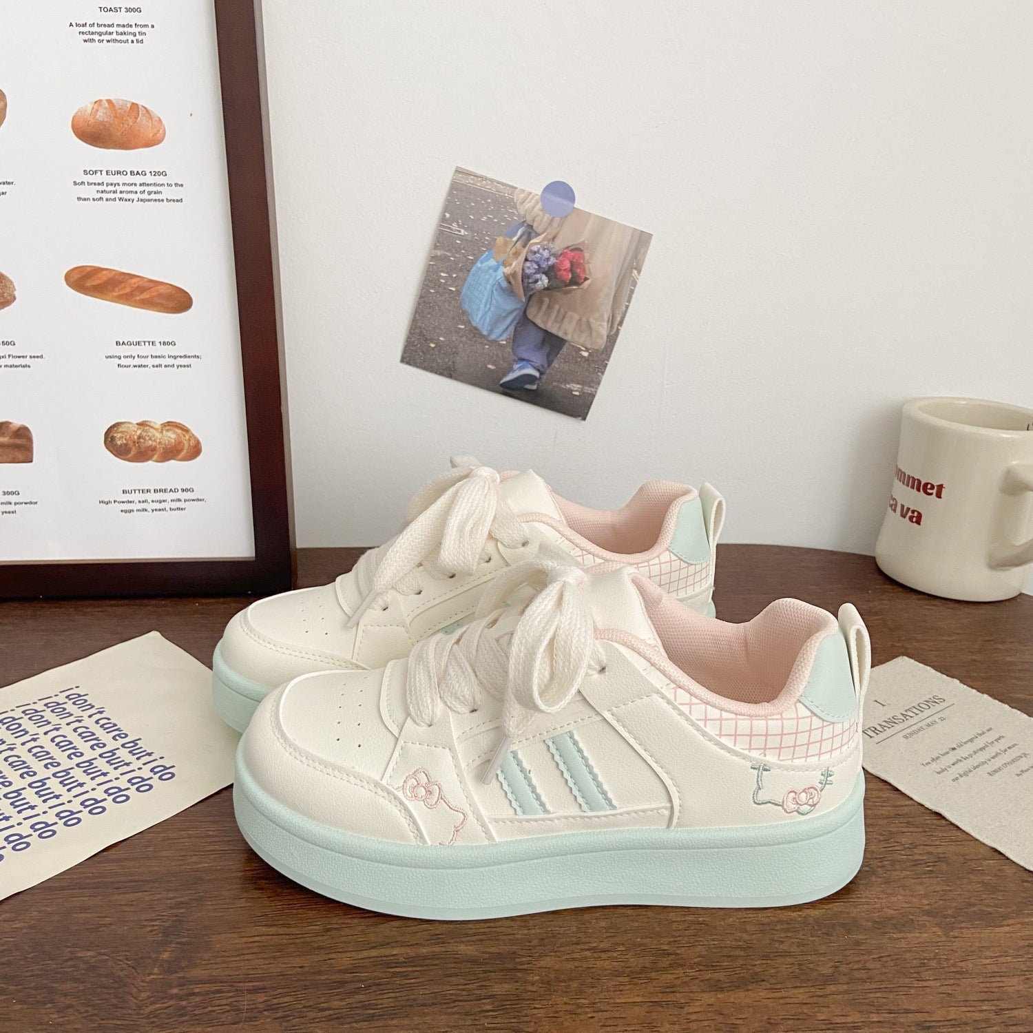Damen Sportliche Sneakers mit verspieltem Design und komfortabler Sohle R&B