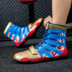Damen Boxschuhe mit hoher Knöchelschutz und rutschfester Sohle R&B