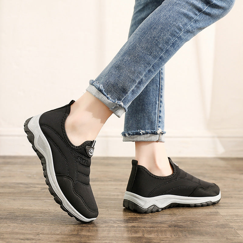 Damen Bequeme Slip-On Laufschuhe R&B