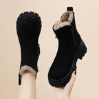 Damen Modische Winterstiefel mit kuscheligem Innenfutter und rutschfester Gummisohle R&B