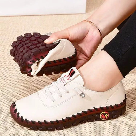 Damen Casual Schnürschuhe mit flexiblem Fußbett R&B