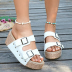 Damen Bequeme und stilvolle Keilsandaletten R&B