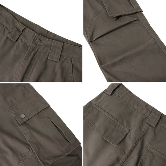 Herren Cargo-Hose mit seitlichen Taschen und bequemer Passform R&B