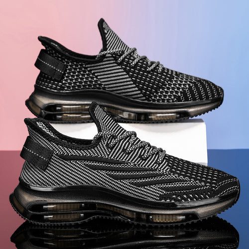 Damen Sportliche Laufschuhe mit atmungsaktiver Netzstruktur und dämpfender Sohle R&B
