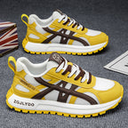 Damen Sportliche Sneakers mit atmungsaktiver Mesh-Oberfläche und rutschfester Sohle R&B