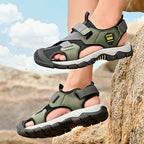 Damen Sportliche Sandalen mit verstellbarem Riemen und rutschfester Sohle R&B