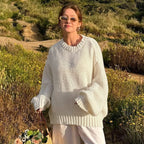 Damen Grobstrickpullover R&B