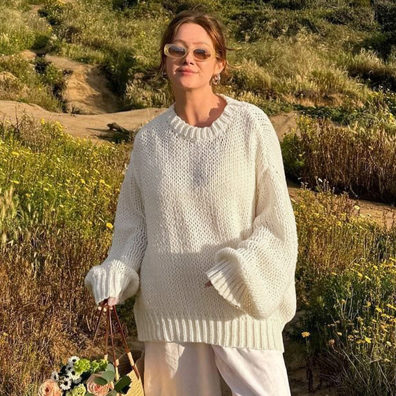 Damen Grobstrickpullover R&B