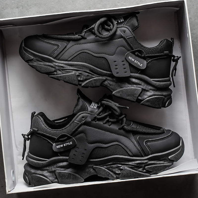 Damen Sportliche Chunky Sneakers mit atmungsaktivem Obermaterial und robuster Sohle