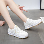 Damen Modische Lauf-Sneaker mit gepolsterter Sohle und sportlichem Design R&B