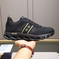 Damen Sportliche Komfort-Sneaker mit atmungsaktiver Oberflächenstruktur und dämpfender Sohle R&B
