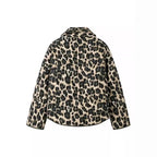 Damen Steppjacke im eleganten Leopardenmuster R&B