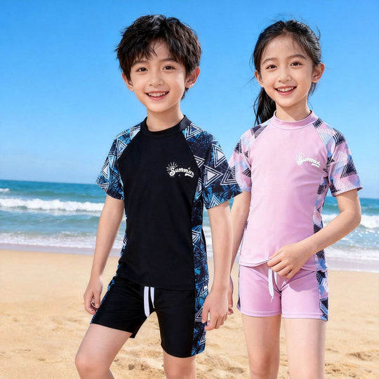 Jungen UV-Schutz Schwimmanzug R&B
