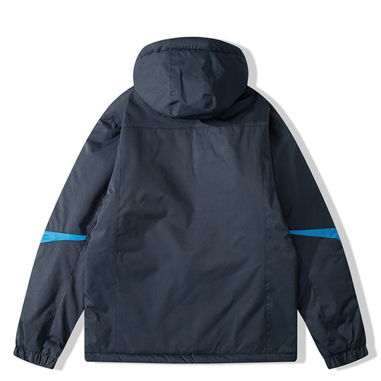 Damen isolierte Outdoor-Jacke mit verstellbarer Kapuze R&B