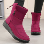 Damen Winterboots mit warmem Futter und rutschfester Sohle R&B