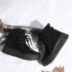 Damen Winterliche Sneaker Boots mit kuscheligem Innenfutter und rutschfester Sohle R&B