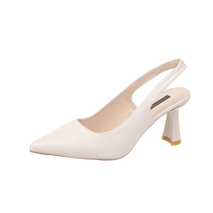 Damen Elegante Sling-Pumps mit modischem Blockabsatz und luxuriösem Obermaterial R&B