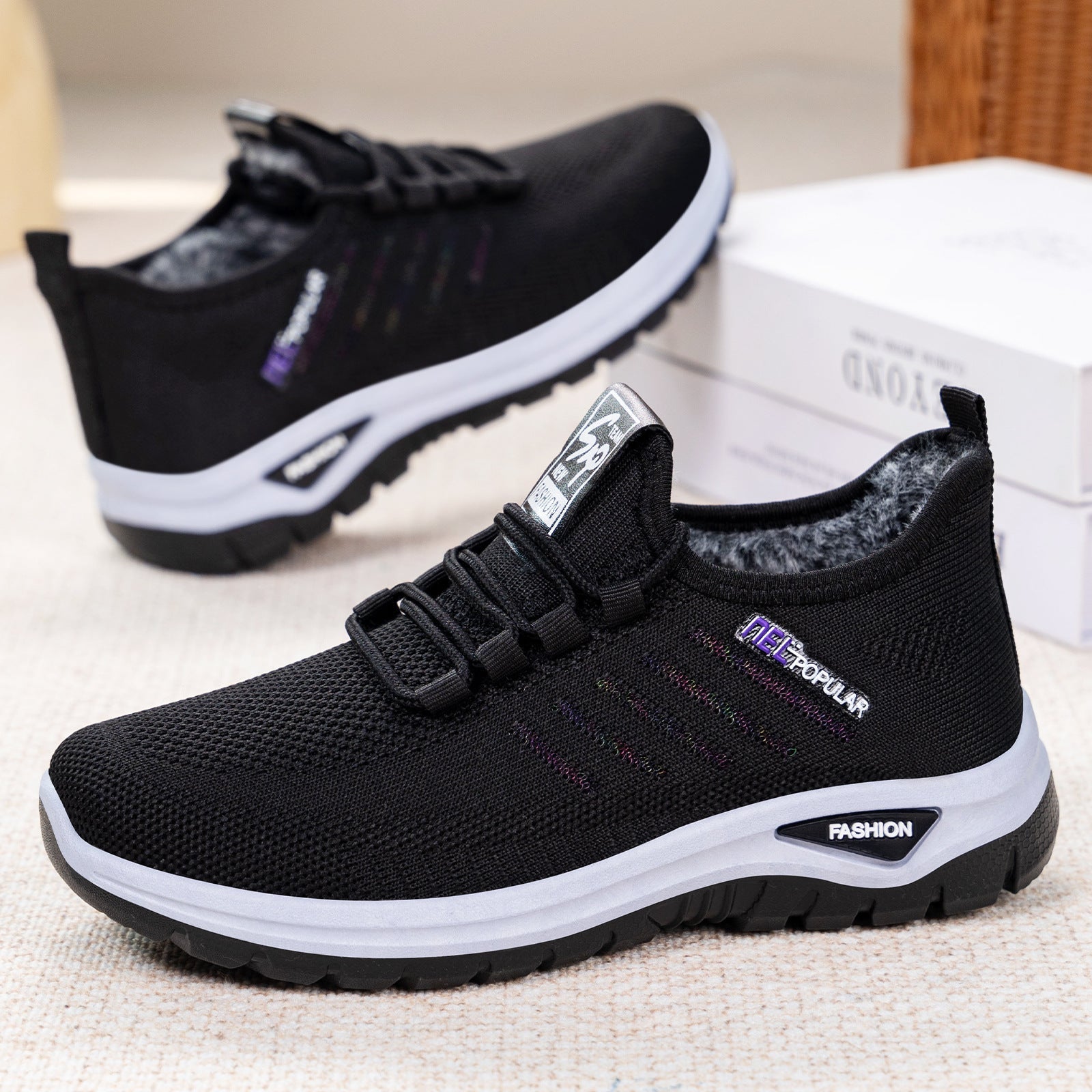 Damen Bequeme und isolierte Sportschuhe R&B
