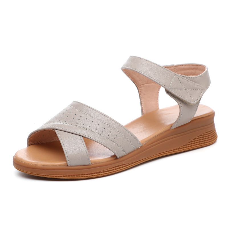 Damen Komfortable Riemchensandalen mit atmungsaktivem Obermaterial und flexiblem Fußbett R&B