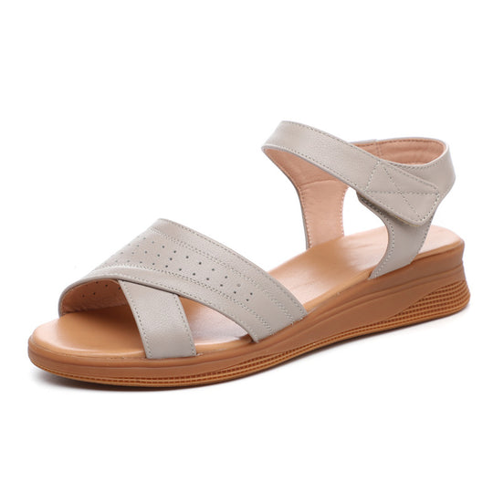 Damen Komfortable Riemchensandalen mit atmungsaktivem Obermaterial und flexiblem Fußbett R&B