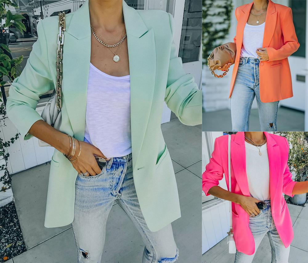 Damen Eleganter Blazer mit strukturiertem Schnitt R&B