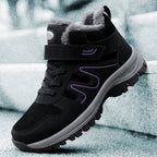 Damen Isolierte Winterwanderschuhe mit rutschfester Sohle und warmem Innenfutter R&B