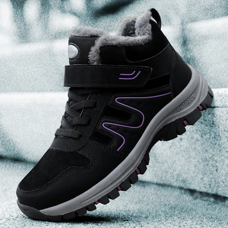 Damen Isolierte Winterwanderschuhe mit rutschfester Sohle und warmem Innenfutter R&B
