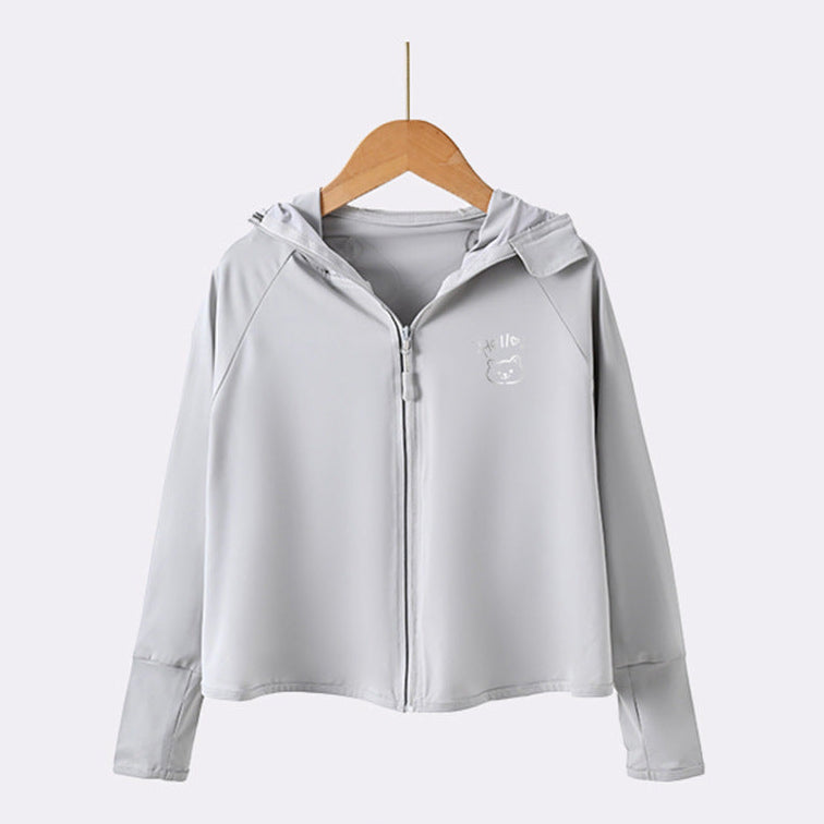 Jungen Outdoor-Schutzjacke mit Kapuze R&B