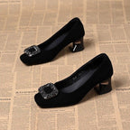 Damen Elegante Pumps mit glamourösem Schmuckdetail R&B