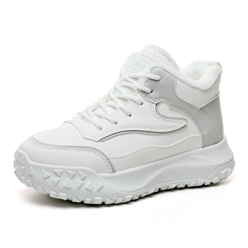Damen Winter Sneakers mit warmem Innenfutter und rutschfester Profilsohle R&B