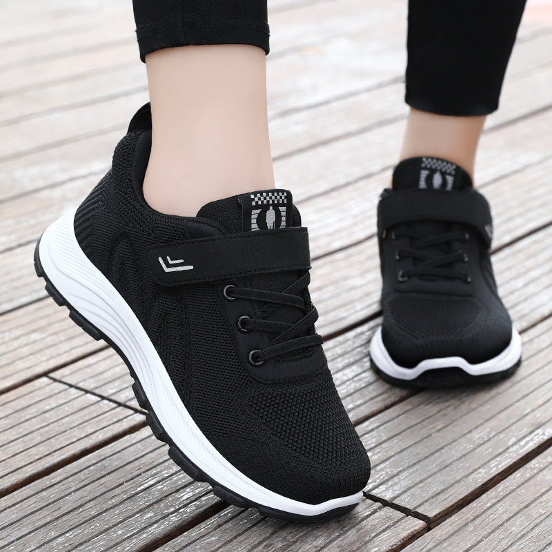 Damen Sportliche Laufschuhe mit flexiblem Klettverschluss und atmungsaktivem Obermaterial R&B