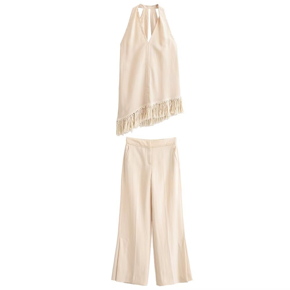 Damen Weite Palazzo-Hose mit elegantem Schnitt R&B