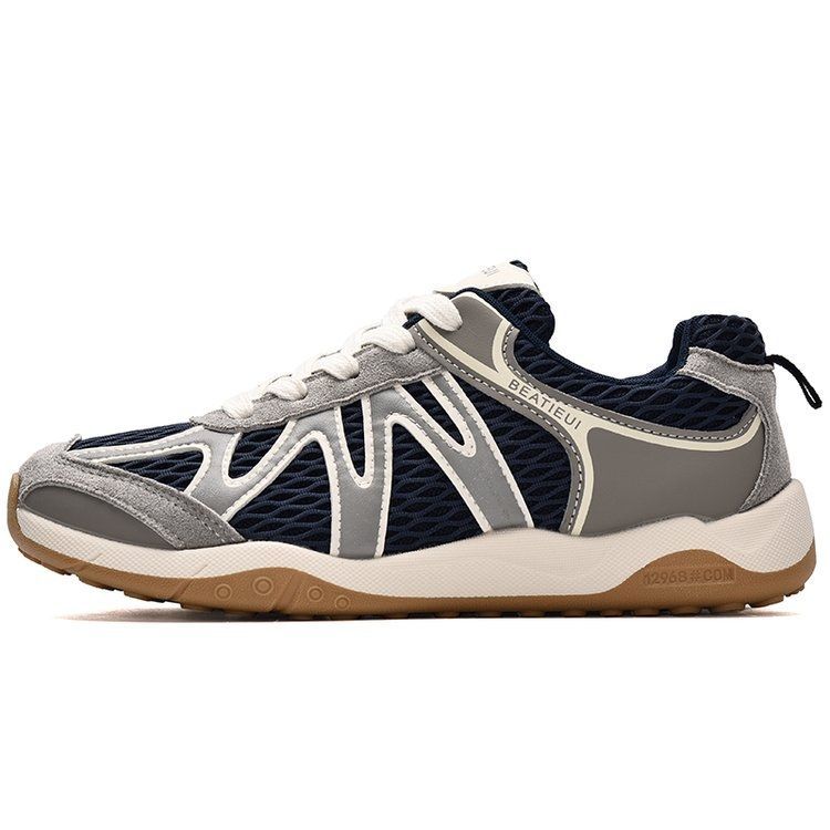 Damen Atmungsaktive Fitness-Sneaker mit flexiblem Mesh-Obermaterial und rutschfester Sohle R&B